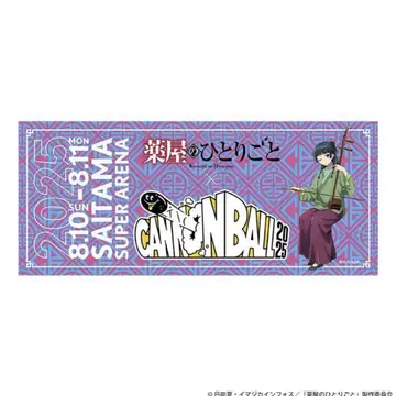 약사의 혼잣말 CANNONBALL 한정판 2025 페이스 타월 마오마오