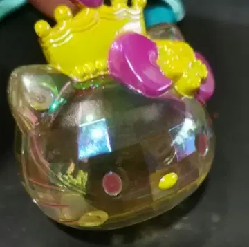 레어 SANRIO 퓨로랜드 키티 반짝반짝 펜던트