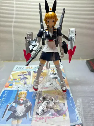 한정품 HGBF 1/144 슈퍼 후미나 티탄즈 메이드 Ver. 완성품