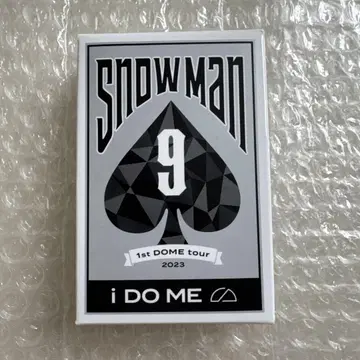 Snow Man iDOME 카드놀이