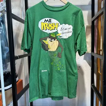 90s TAZ 빈티지 T 싱글 스티치 XL