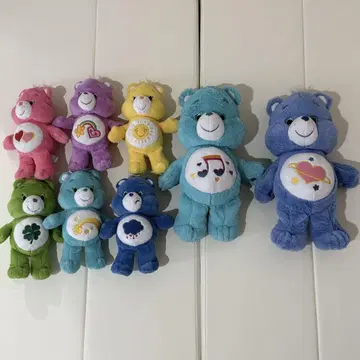 케어베어 CareBears 봉제 인형 묶음 판매