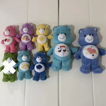 케어베어 CareBears 봉제 인형 묶음 판매