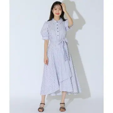 [ WILLSELECTION ] 아지메 랩 셔츠 원피스