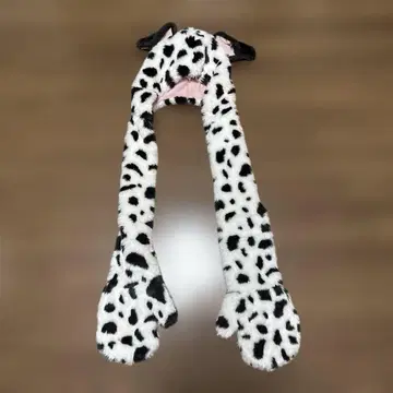 101마리 강아지 머플러 캡