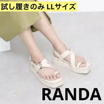 RANDA COTTON STEPS 시리즈 스포츠 샌들 LL 사이즈