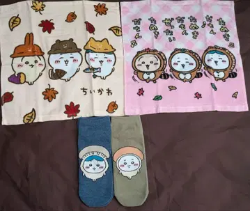 시마무라 치이카와 핸드 타월 양말 세트