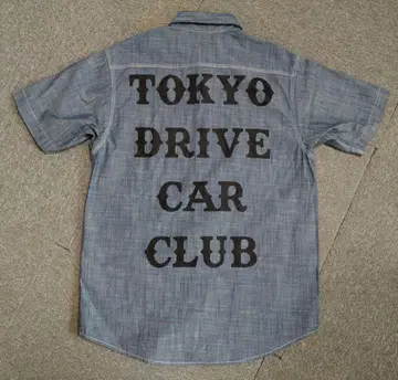 TokyoDriveCarClub 반팔 셔츠 S 한정판