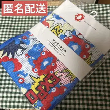 미개봉 새상품 미야쿠미야쿠 머플러 타월 팝 올 패턴 드라이 속건성 타입