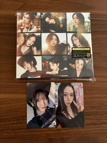 TWICE CD 원재팬반 enemy 트레이딩 카드 모모 채영