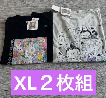 러브브 유니클로 팝마트 콜라보 XL 2장 세트