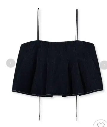 emmi 턱 뷔스티에 인디고