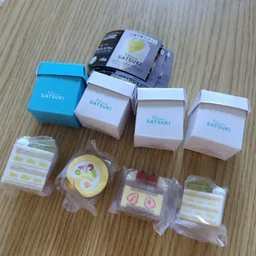 파티스리 사츠키 스위츠 컬렉션 가챠가챠 4종 세트