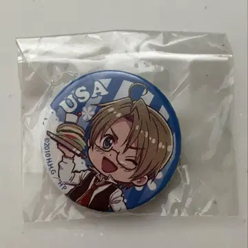 헤타리아 미국 캔뱃지 USA