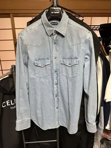 23SS TOM FORD 데님 셔츠 본인기 톰포드 shirt 39