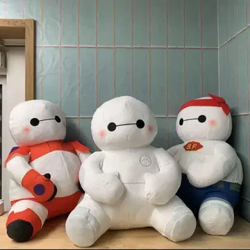 베이맥스 코텟토 펫탄 BIG 봉제 인형 3종 컴프 세트