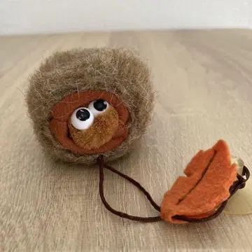 쇼와 레트로 번데기 봉제 인형 번데기 마스코트