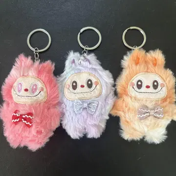 LABUBU 키링 3개 세트