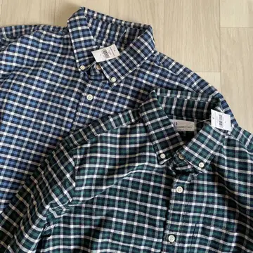 새상품 GAP 체크 셔츠 2세트 S