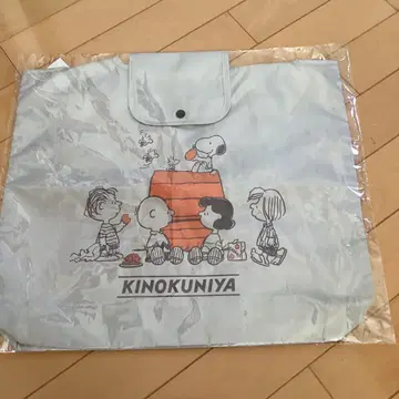 PEANUTS x 키노쿠니야 에코백 그레이