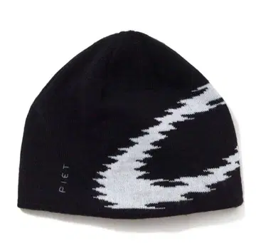 Piet Oakley STATIC BEANIE / BLACK