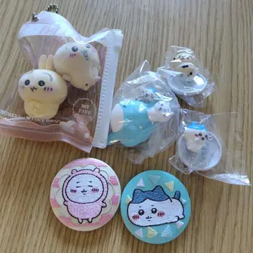 치이카와 (먼작귀) 피규어 가챠가챠 캔 배지 묶음 판매