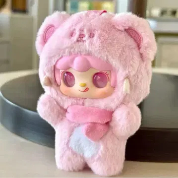 Yooki 핑크 봉제 인형 키링