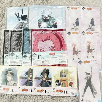 NARUTO 파도 나라 편 제일복권 하위상 묶음 판매