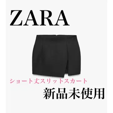 [ 새상품 ] ZARA S 사이즈 숏 기장 슬릿 스커트