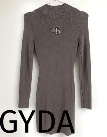 GYDA 리브 타이토핏 미니 원피스 그레이지 제이다