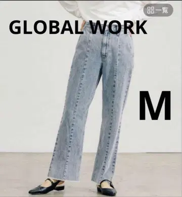 GLOBAL WORK GOOD 데님 플레어 팬츠/904774