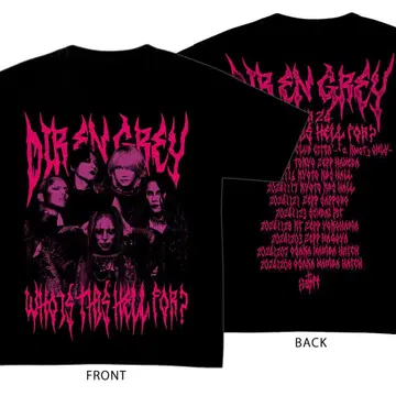 DIR EN GREY 티셔츠 WHO IS THIS HELL FOR?