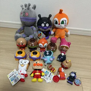 호빵맨 봉제 인형 완구 세트