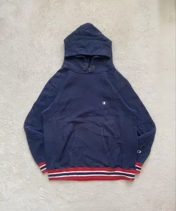 Champion Reverse Weave 네이비 구제 의류 L