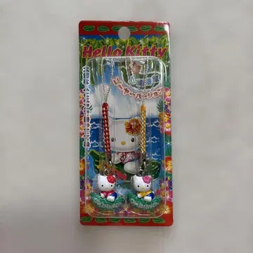 희귀 레어 지역 한정 헬로키티 오키나와 고야 스트랩 페어