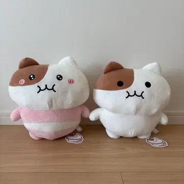 모치냐미 BIG 봉제 인형 2개 세트