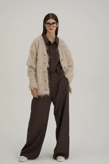 thetoe Pigalle Shaggy Cardigan