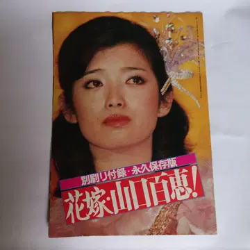 별쇄 부록 영구 보존판 신부 야마구치 모모에
