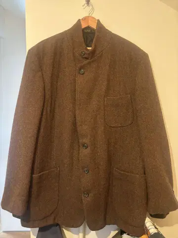 80s 엘엘빈 울 코트 자켓 신살레이트 미국제