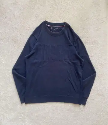 TOMMY HILFIGER 트레이닝복 맨투맨 네이비 구제 의류 XL