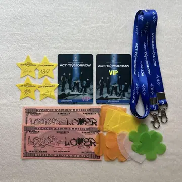TXT ACT : TOMORROW 서울콘 VIP 혜택 낙하물 세트