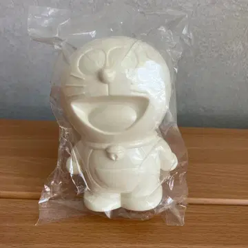 도라에몽 저금통 화이트 레트로