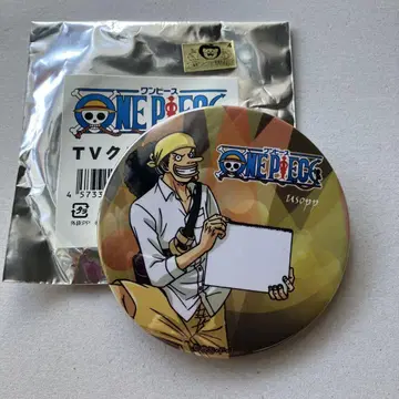 [레어] 원피스 TV 크루 캔뱃지 후지TV 한정판 우솝