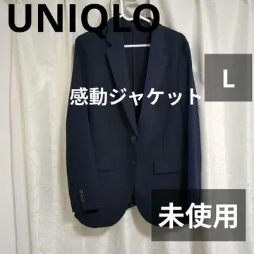 새상품 유니클로 감동 자켓 네이비 211-445167 여성용
