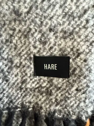 HARE 하이색 샤기 머플러
