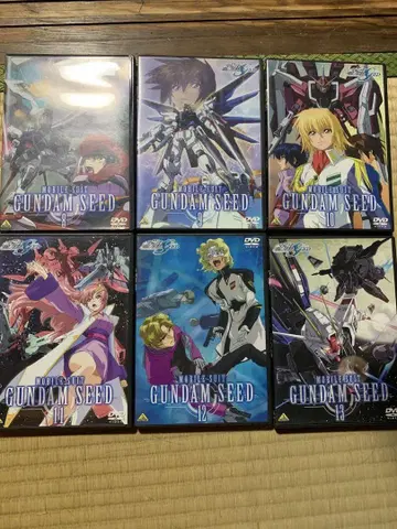 기동전사 건담 SEED DVD 8권~13권 세트 판매