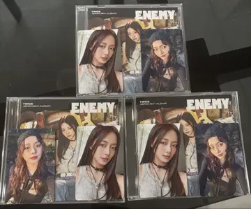 TWICE ENEMY 6집 앨범 3개 세트 쯔위반