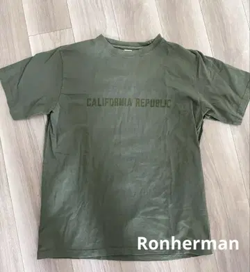 CALIFORNIA REPUBLIC T셔츠 올리브 그린
