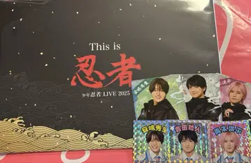 소년 닌자 닌 컬렉션 카드 미개봉 16장 세트 + 안지마 토요타 아오키