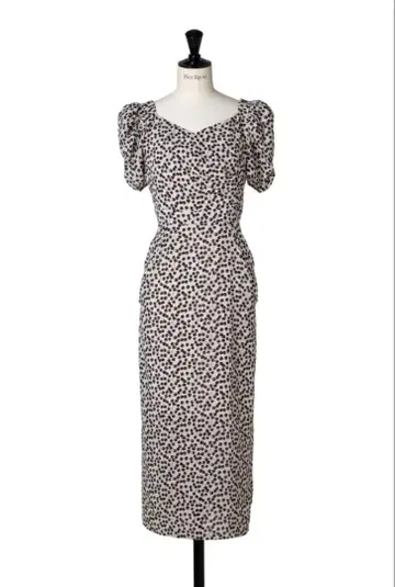 Cherry Pattern Cache-Coeur One-Piece
